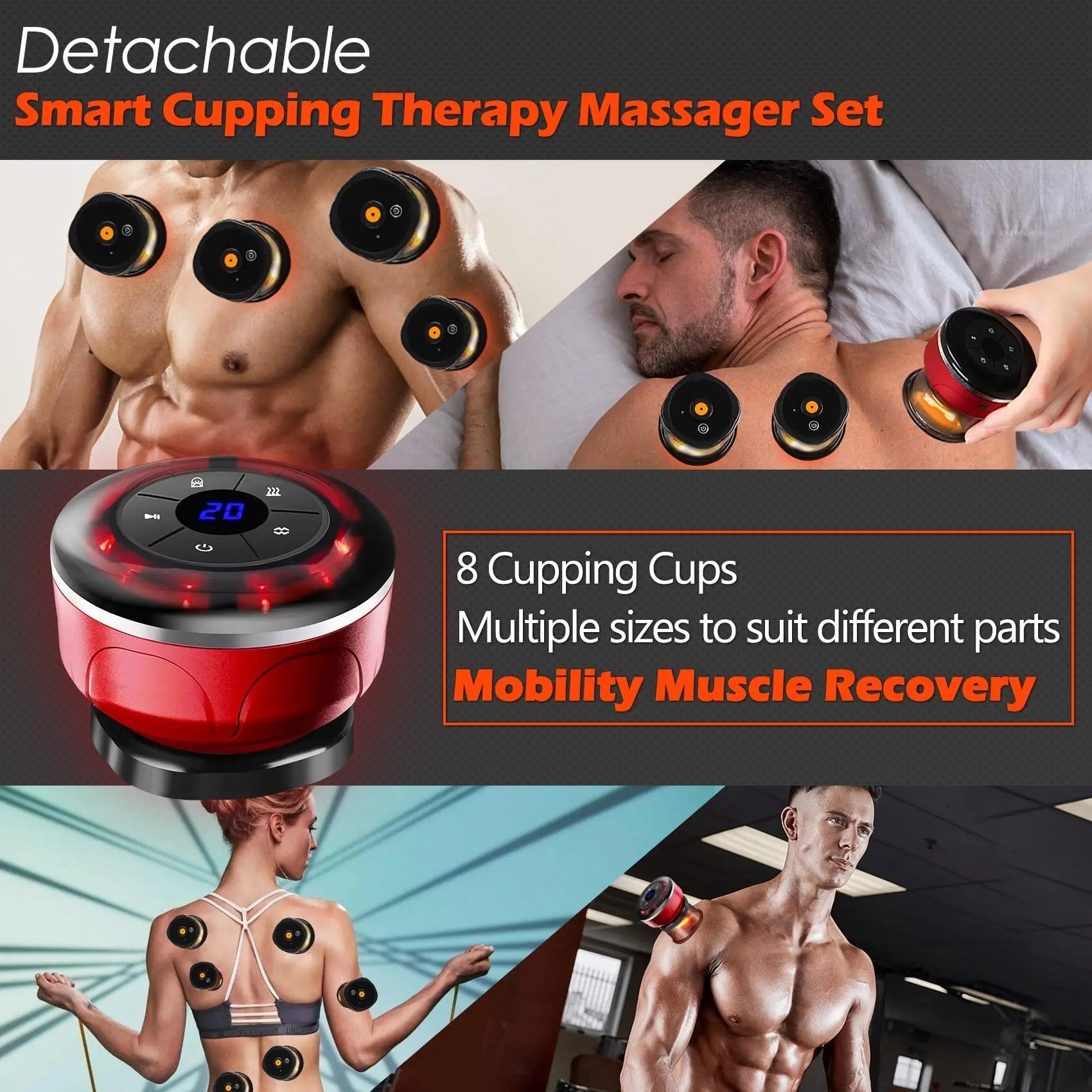 Smart Vacuum Cupping Massager